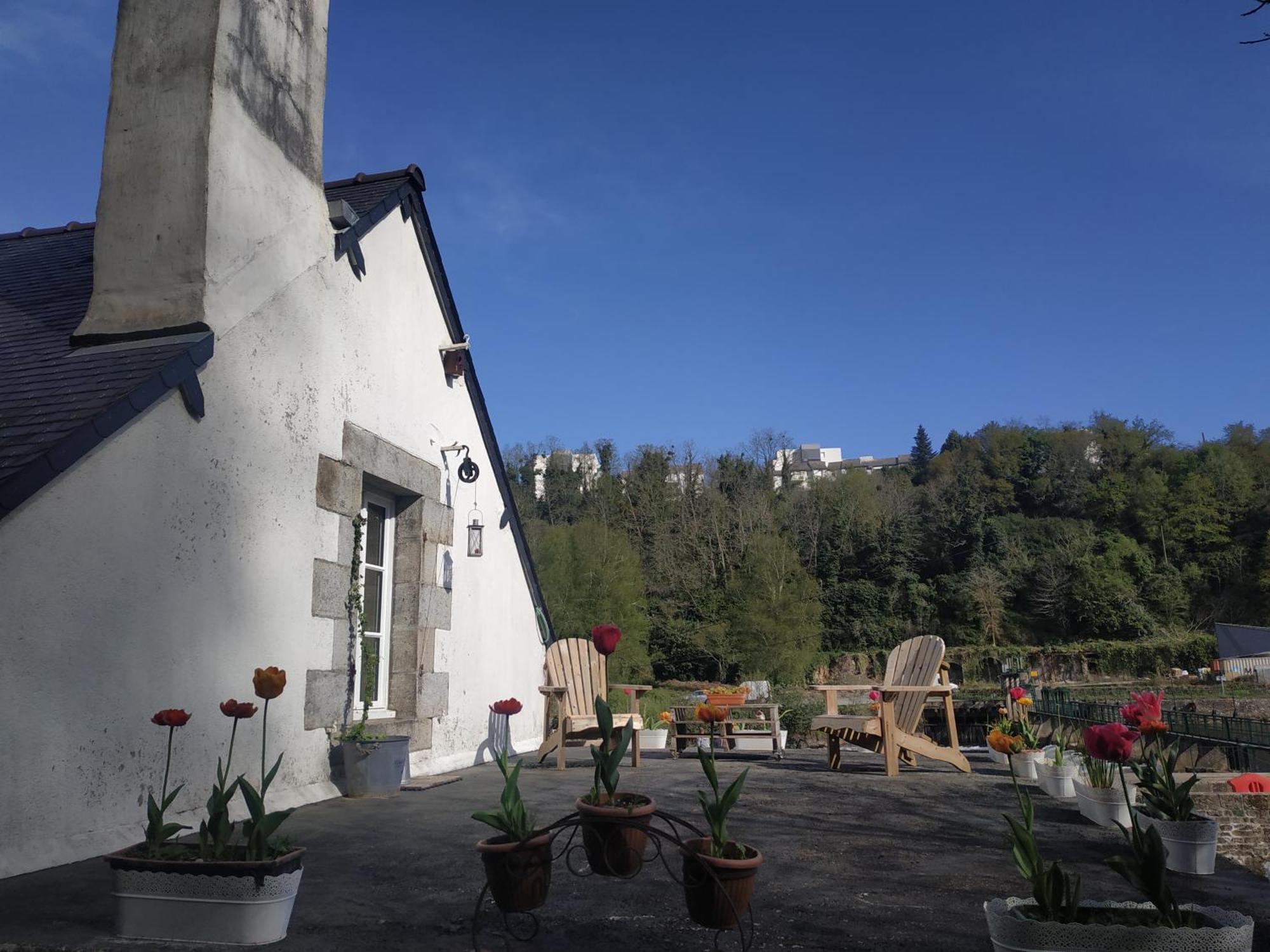 Bed and Breakfast Chambre D'Hotes Dans Maison Eclusiere Hennebont Exterior foto